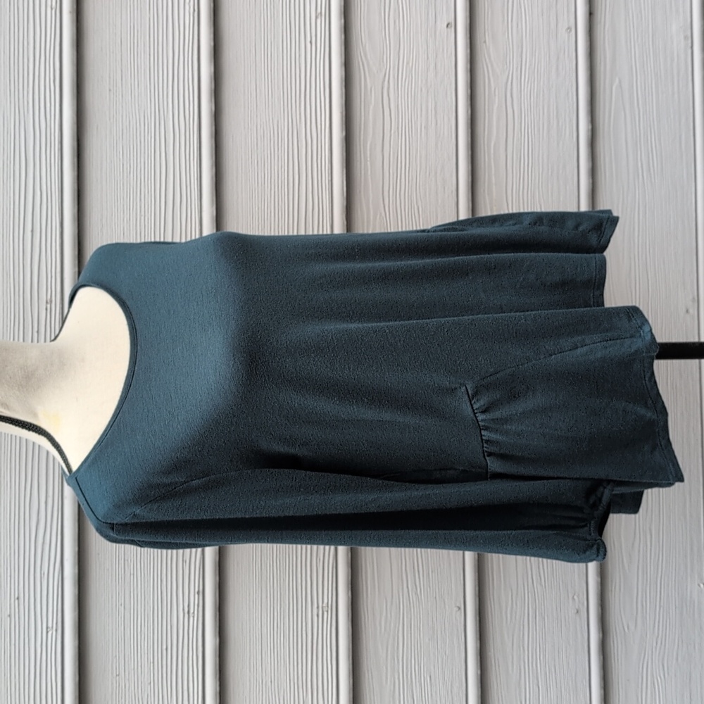LOFT Teal Long Sleeve Top